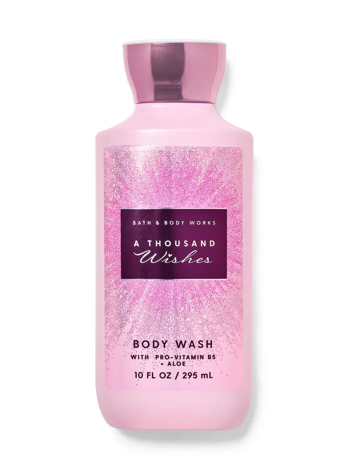 bath & body a thousand wishes body wash
