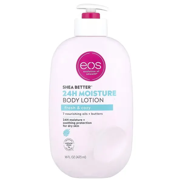 [840044704836] EOS Shea Better 24H Moisture Body Lotion Fresh + Cozy 473ml