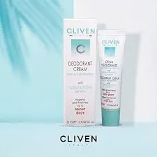 [8014530007974] Cliven Deodorant Cream Inlense Perspiration (Up to Seven day) 25 ml