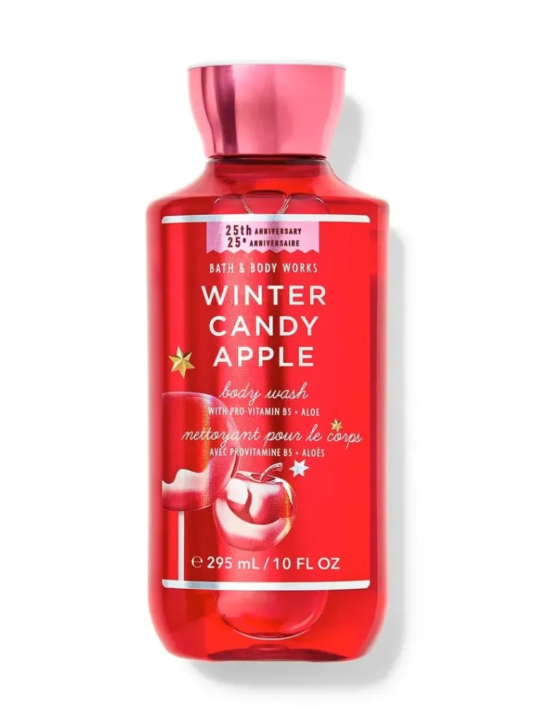 bath & body winter candy apple body wash 295ml