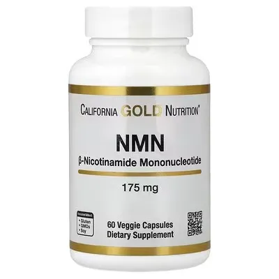 [898220019205] California Gold Nutrition NMN 175 mg 60 Veggie Capsules