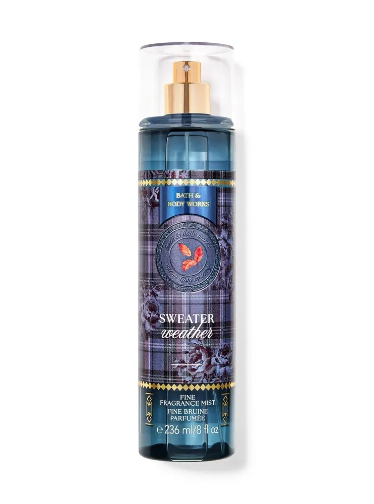 bath & body sweater weather body mist 236 ml