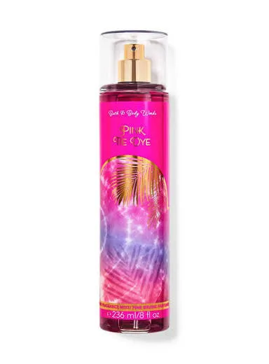 bath & body pink tie dye mist 236 ml