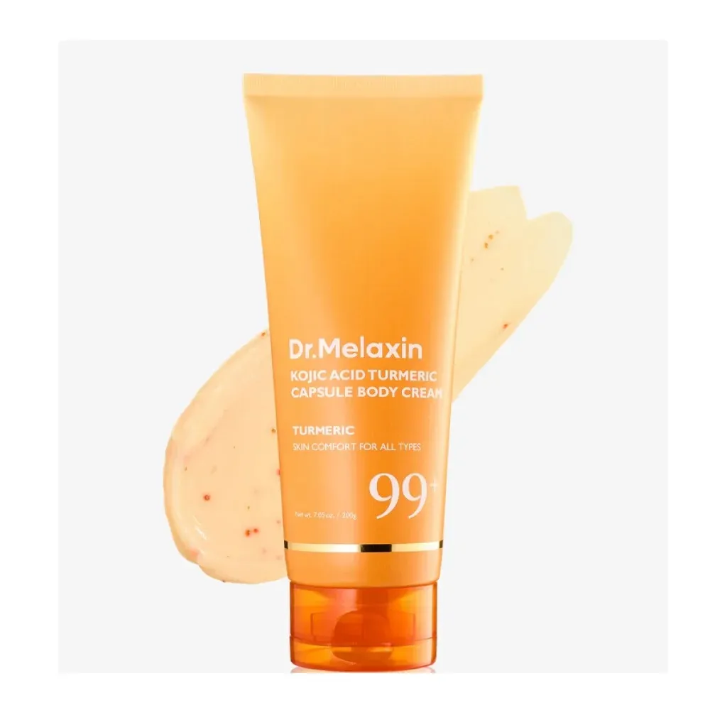 Dr.Melaxin Kojic Acid Turmeric Capsule Body Cream 99+