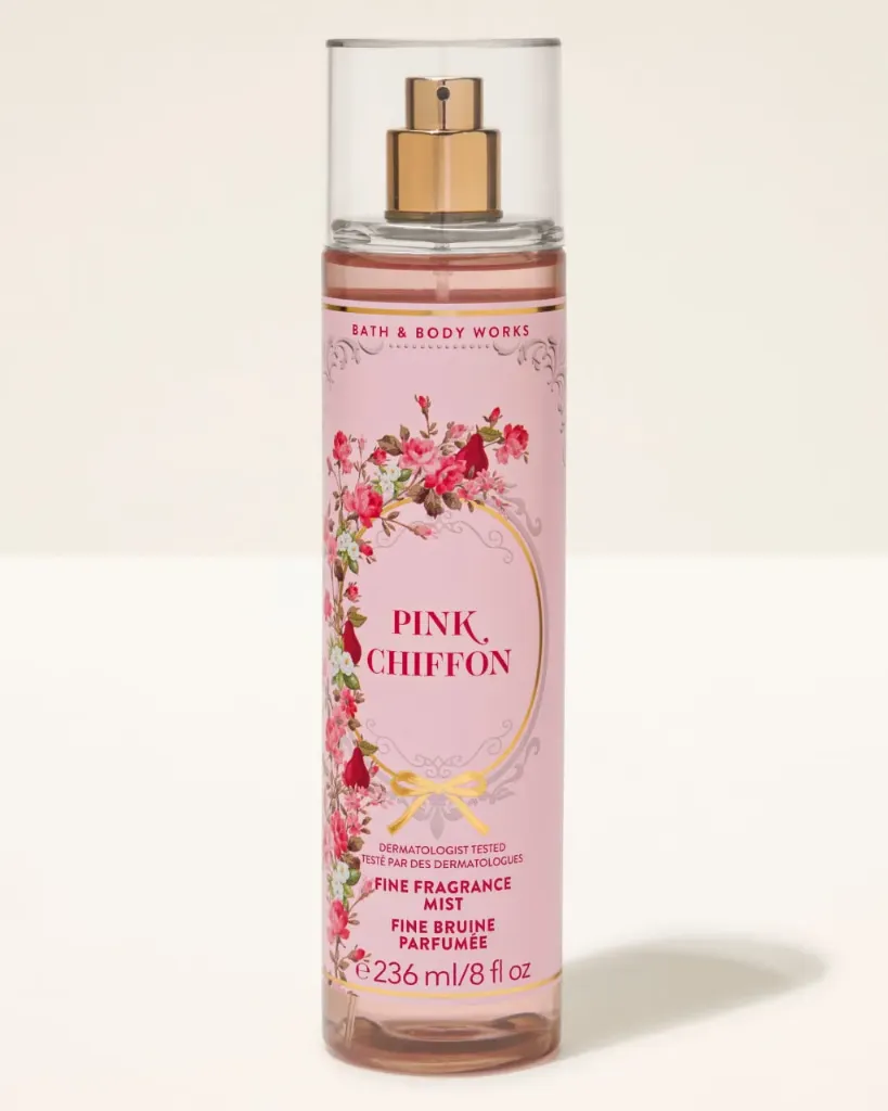 Bath & Body Pink Chiffon body mist 236ml