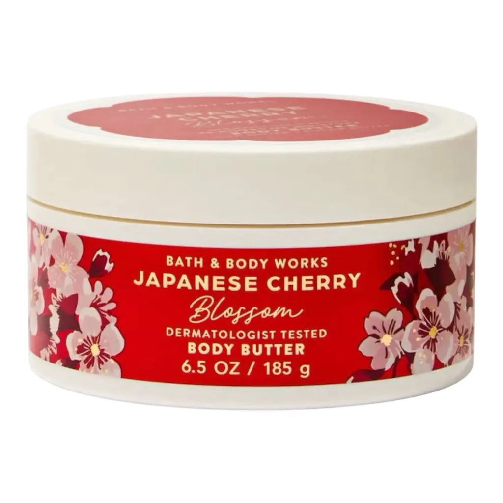 Bath & Body Japanese Cherry Body Butter 185g