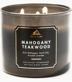 Bath & Body Mahogany Teakwood Intense Candle