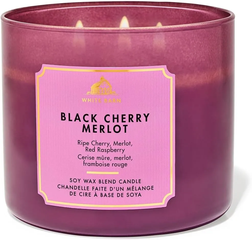 Bath & Body Black Cherry Merlot Candle