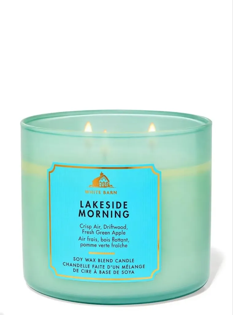 bath & Body lakeside Morning Candle