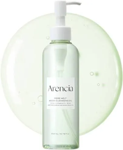 Arencia Pore Melt Mochi Cleansing Oil Cica Vitamine Rice 200ml