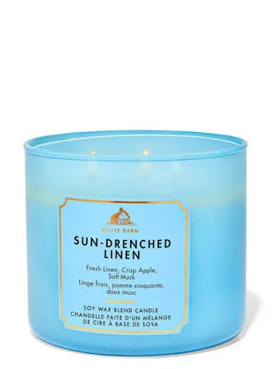 Bath & Body Sun Drenched Linen Candle