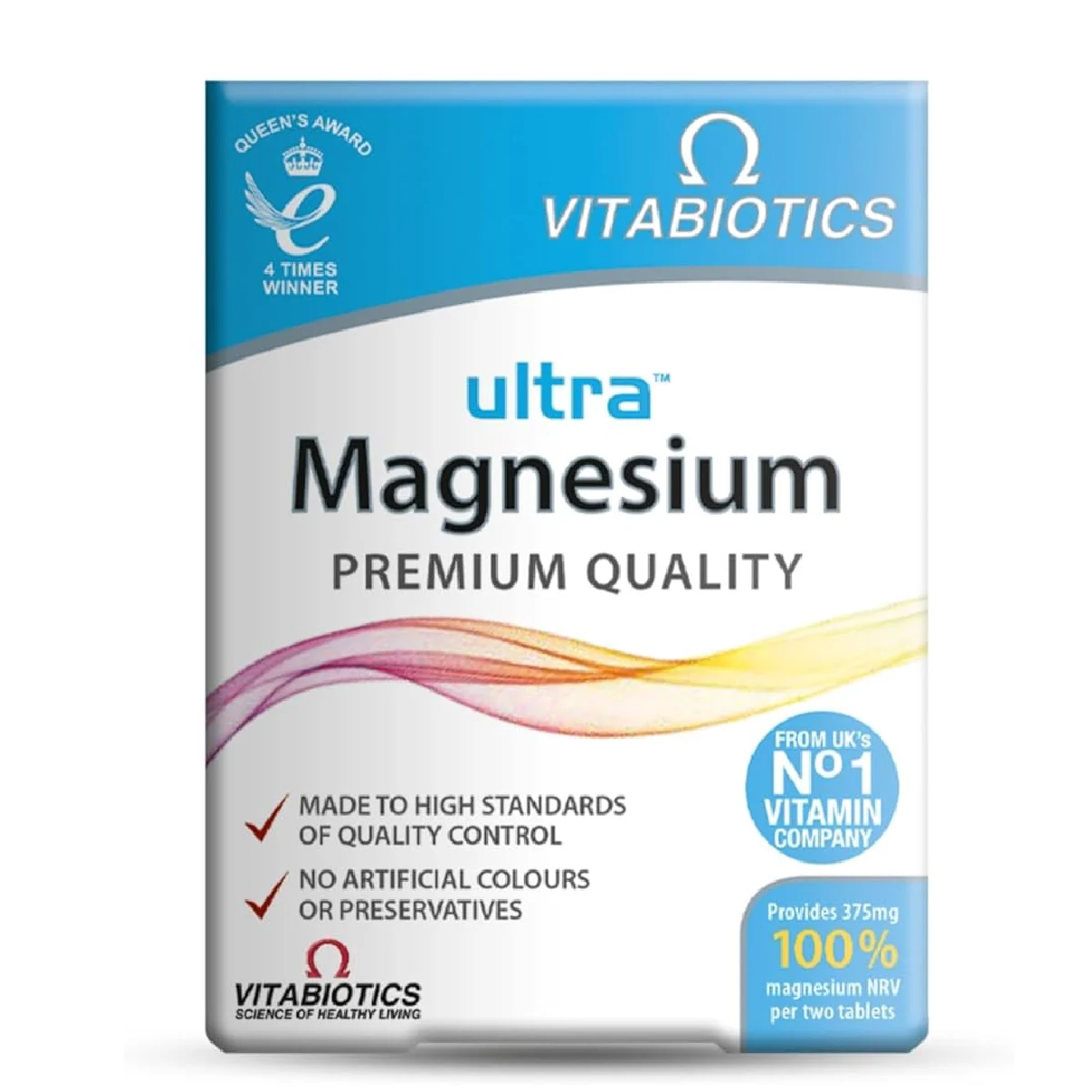 Vitabiotics Ultra Magnesium – Premium Quality 60 Tablets