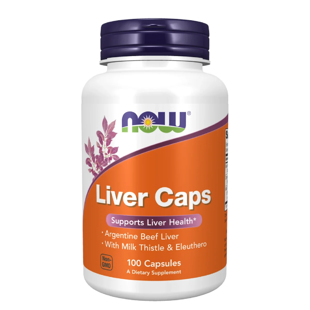 NOW Liver Caps – 100 Capsules