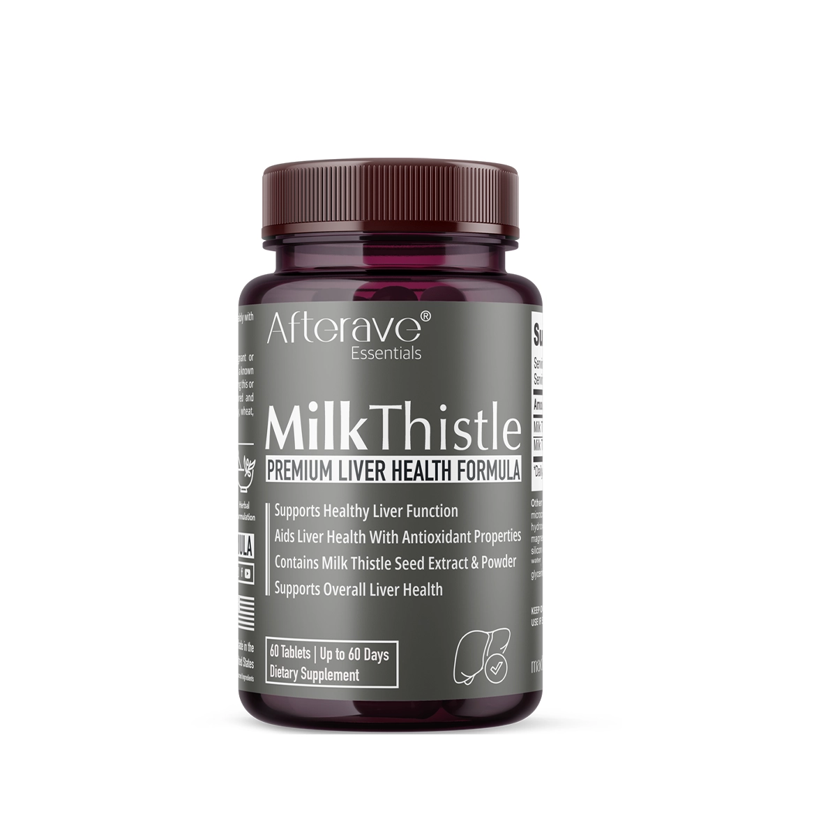 Afterave Milk Thistle – Advanced Liver Support Formula