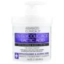Advanced Clinicals 10% Glycolic Acid & Lactic Acid Exfoliating Body Cream