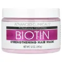 Advanced Clinicals Biotin Strengthening Hair Mask (340 ml)