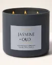 Bath & Body Jasmine + Oud Candle